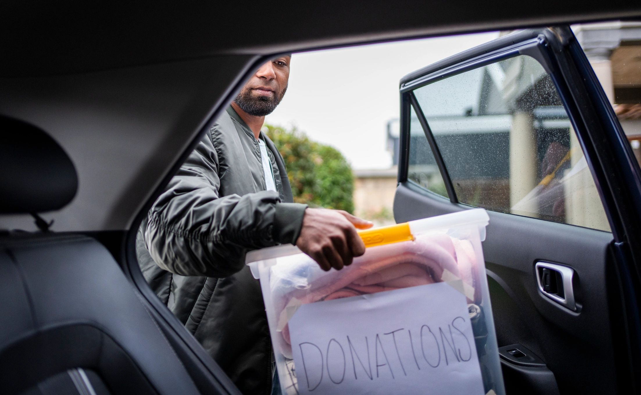 nonprofit team in Africa outdoors